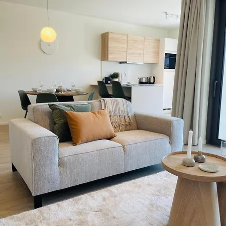 Bubbles By Bloss, Familieappartement Met Terras 公寓 奥斯滕德